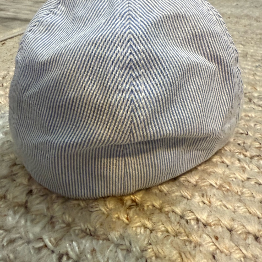 Children's Blue Pinstripe Cap